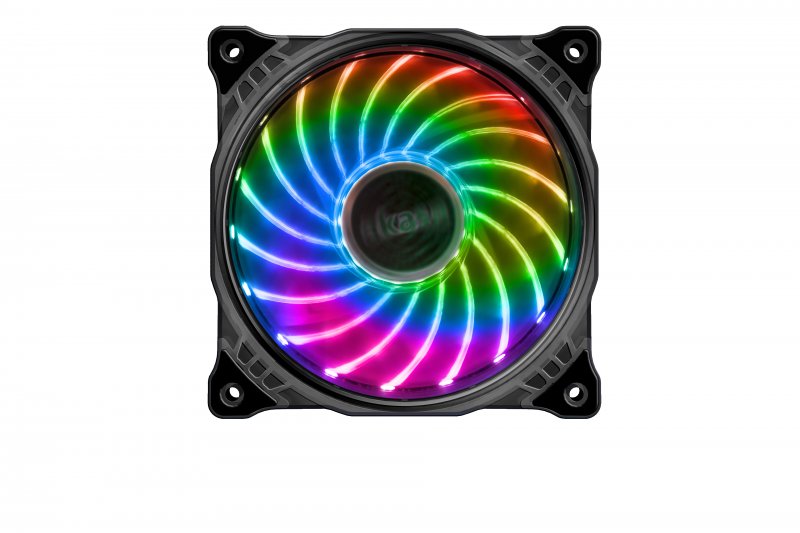 přídavný ventilátor Akasa Vegas X7 LED 12 cm RGB - obrázek č. 1