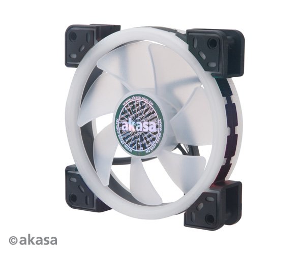 přídavný ventilátor Akasa Vegas TLX LED12 cm RGB - obrázek produktu