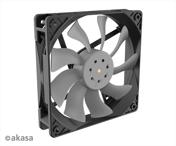 přídavný ventilátor Akasa OTTO SF12 12 cm - obrázek č. 1