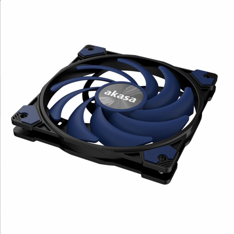 přídavný ventilátor Akasa 12 cm Alucia XS12 modrý - obrázek č. 2