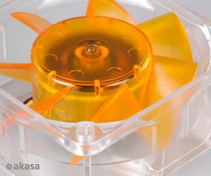 ventilátor Akasa - 6 cm - Amber - ultra tichý - obrázek č. 1