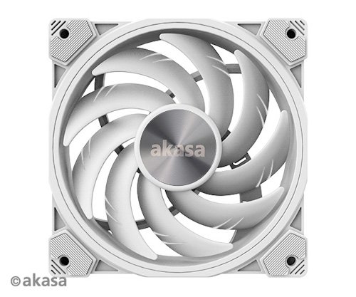ventilátor Akasa - 12 cm - SOHO AR argb bílý - obrázek č. 1