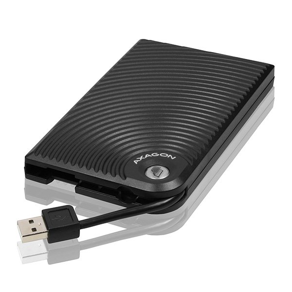 AXAGON EE25-XP, USB2.0 - SATA,  2.5" externí WAVE box - obrázek č. 1