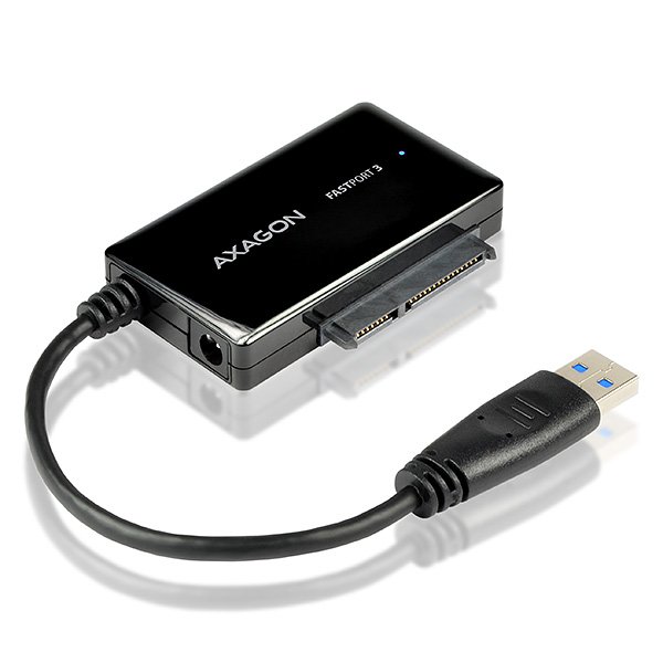 AXAGON ADSA-FP3, USB3.0 - SATA 6G HDD FASTport3 adaptér, vč. napáječe - obrázek č. 1