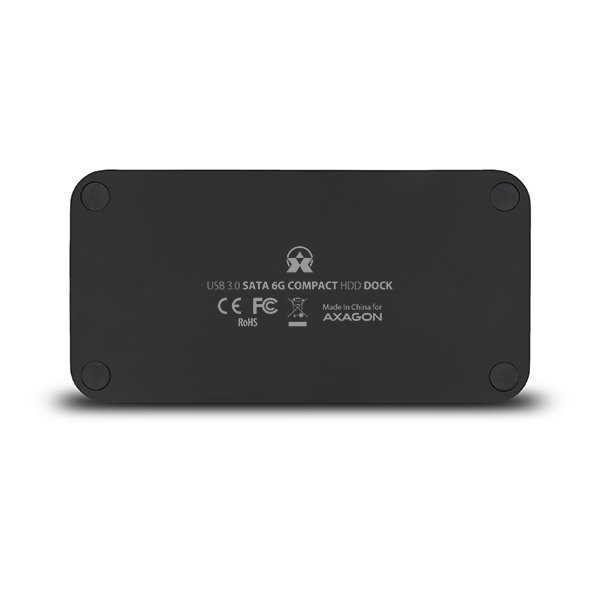 AXAGON ADSA-SMB, USB3.0 - SATA 6G COMPACT HDD dock BLACK - obrázek č. 7