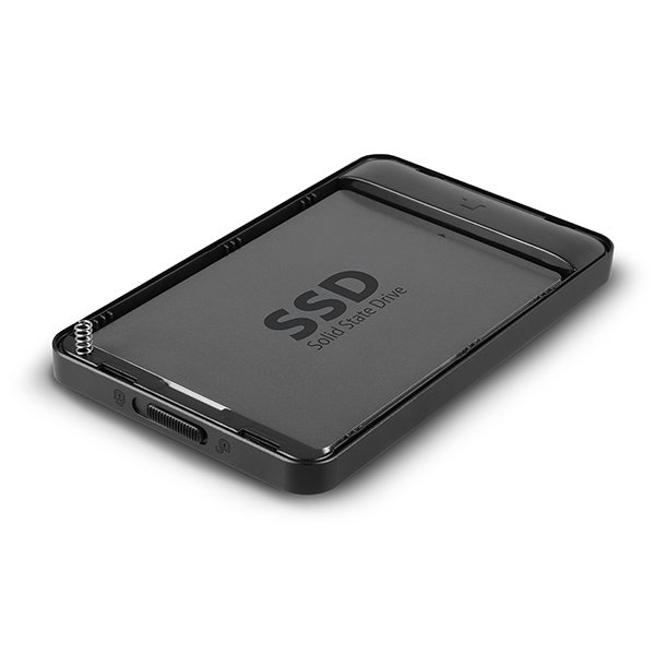 AXAGON EE25-F6B, USB3.0 - SATA 6G 2.5" FULLMETAL externí box, černý - obrázek č. 2