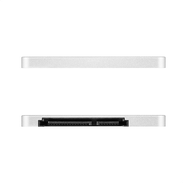 AXAGON RSS-M2SD, SATA - M.2 SATA SSD, interní 2.5" ALU box, stříbrný - obrázek č. 8