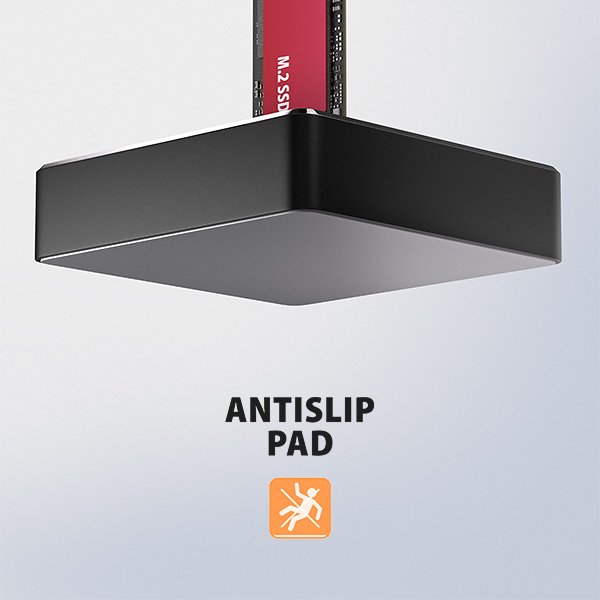 AXAGON ADSA-M2C11, USB-C 10Gbps dokovací stanice pro 1× M.2 NVMe / SATA SSD - obrázek č. 7