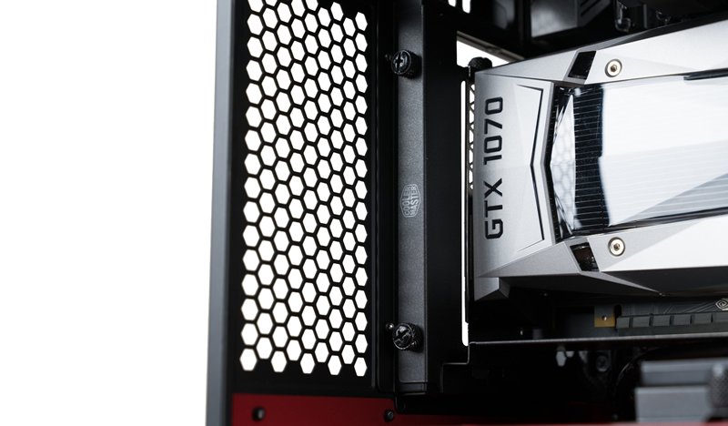 Cooler Master sada pro vertikální montáž grafické karty (včetně Riser karty) - obrázek č. 1