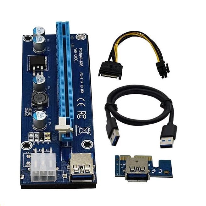 Kabel C-TECH PCI-Express riser RC-PCIEX-01C - obrázek produktu