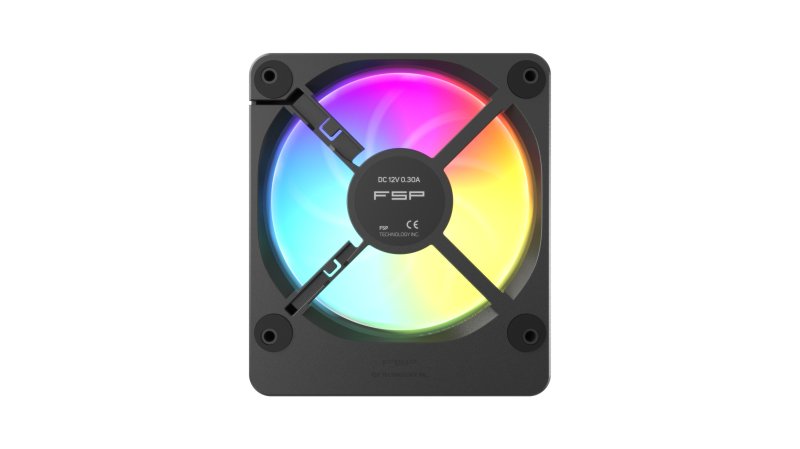 FSP Ventilátor ZENFAN-BA, A.RGB, Black - obrázek č. 1