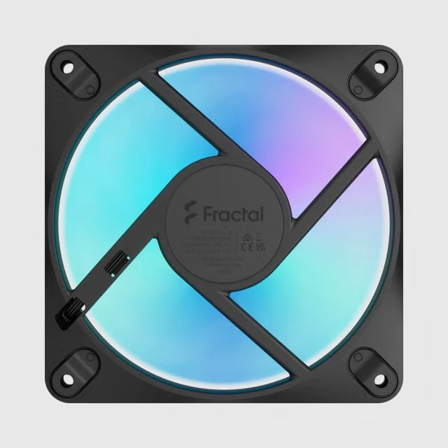 Fractal Design Dynamic 3 – 12 Reverse RGB Black - obrázek č. 4