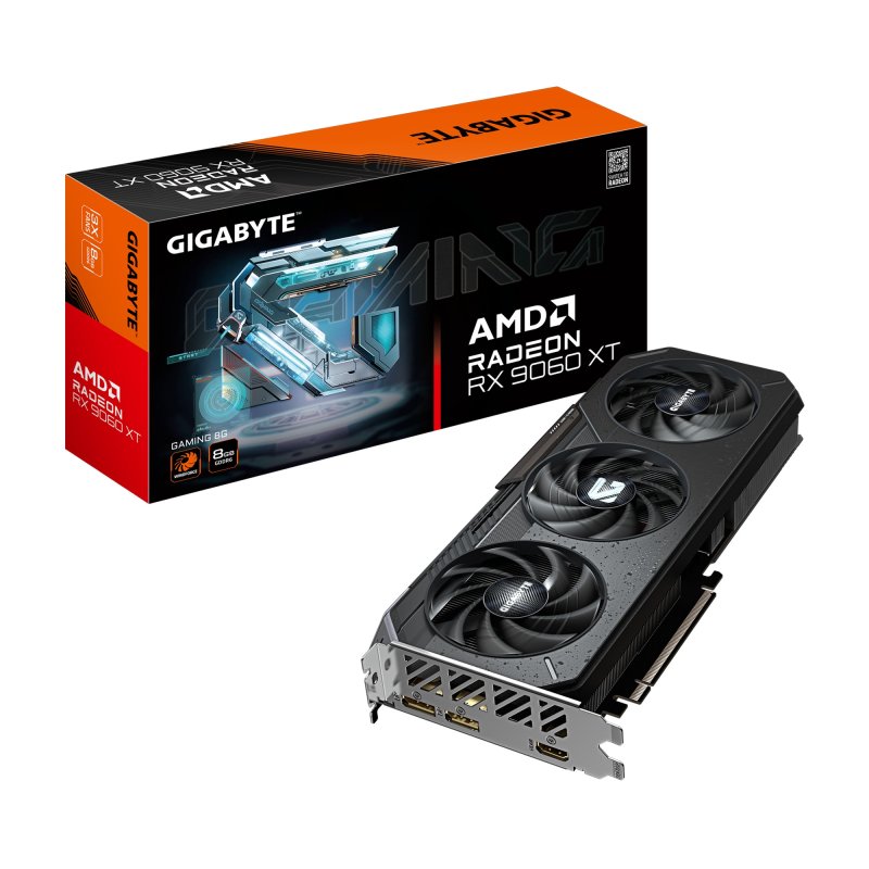 GIGABYTE Radeon RX 9060 XT / Gaming / 8GB / GDDR6 - obrázek produktu