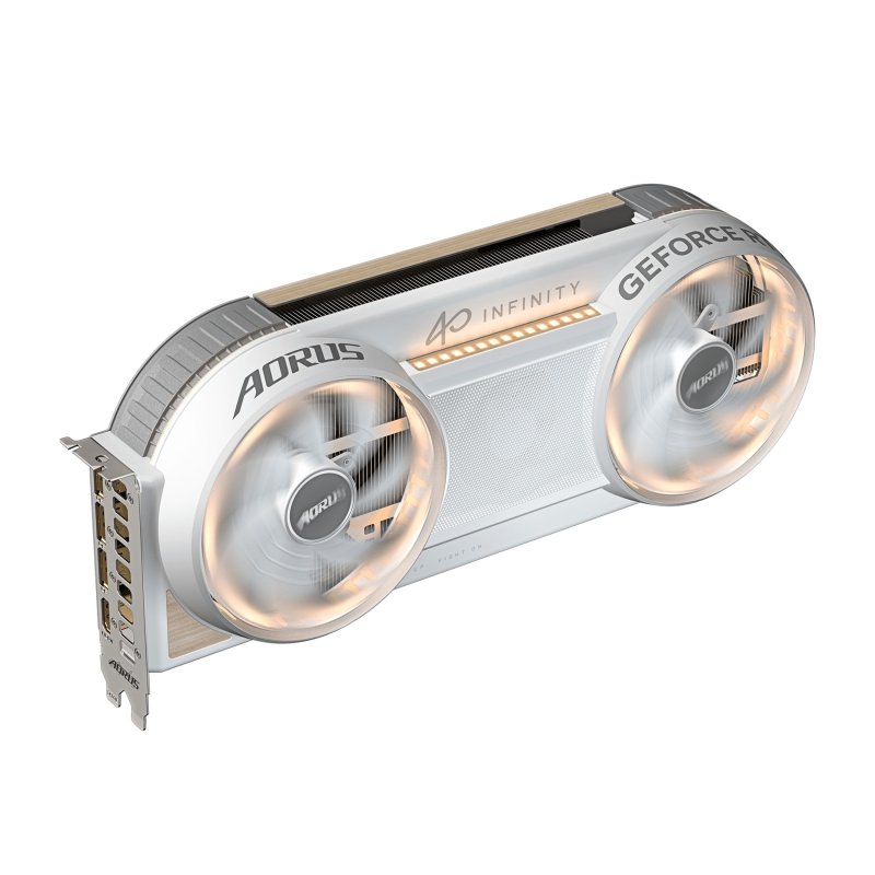 AORUS GeForce RTX 5080 INFINITY WOOD 16G / Gaming / 16GB / GDDR7 - obrázek č. 2