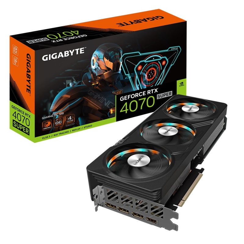 GIGABYTE GeForce RTX™ 4070 SUPER/ Gaming/ OC/ 12GB/ GDDR6x - obrázek č. 7