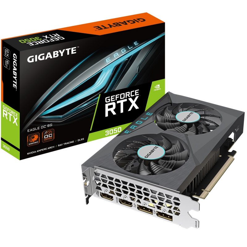 GIGABYTE GeForce RTX 3050 EAGLE/ OC/ 6GB/ GDDR6 - obrázek č. 6