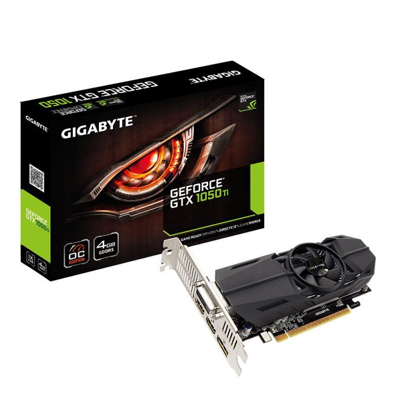 GIGABYTE GTX 1050 Ti OC Low Profile 4GB - obrázek č. 3