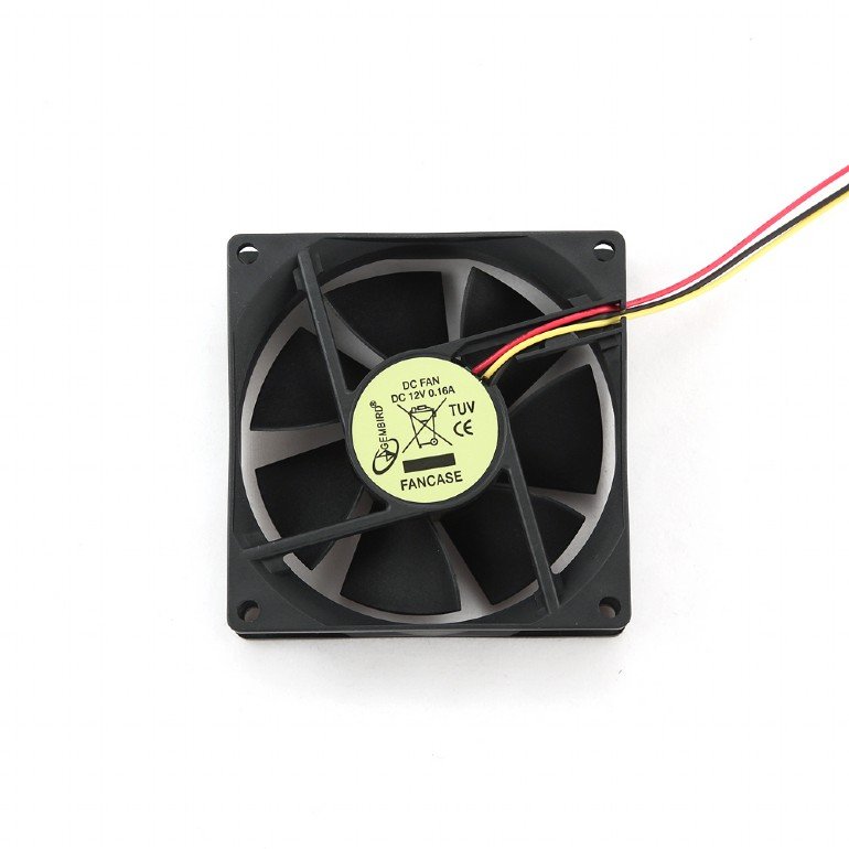 GEMBIRD 80 mm PC case fan, sleeve bearing - obrázek produktu
