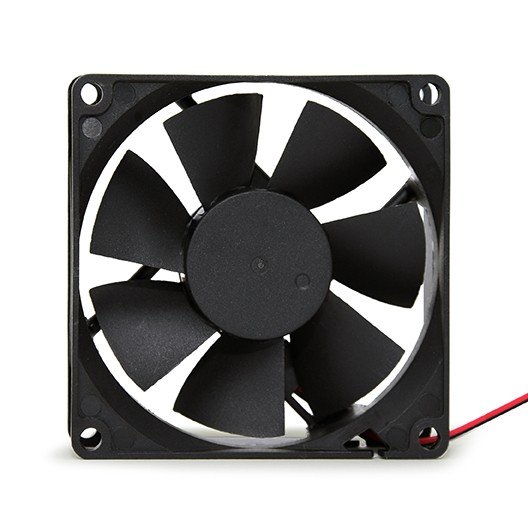 Gembird 80 mm PC case fan, sleeve bearing, 4 pin power connector - obrázek produktu