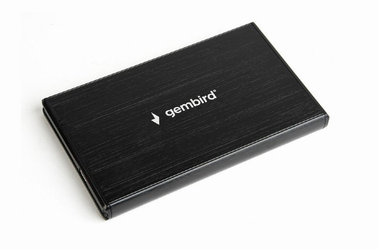 GEMBIRD externí box na 2.5` HDD, USB 3.0, černý - obrázek produktu