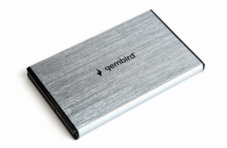 GEMBIRD externí box na 2.5` HDD, USB 3.0, šedý - obrázek produktu