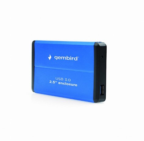 GEMBIRD USB 3.0 externí box 2,5", modrý - obrázek produktu