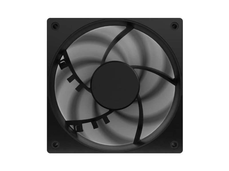 Ventilátor FURY SAI S12 PWM,  3-Pack, Černý - obrázek č. 1