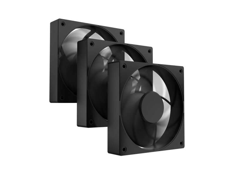 Ventilátor FURY SAI S12 PWM,  3-Pack, Černý - obrázek č. 6