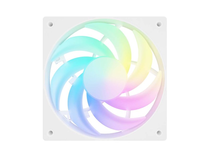 Ventilátor FURY SAI S12 ARGB PWM, Bílý - obrázek č. 4