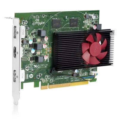 HP AMD Radeon RX 550 4GB 2DP Card, FH - obrázek produktu