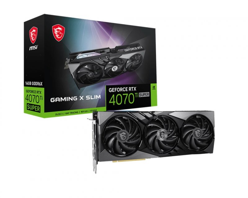 MSI GeForce RTX 4070 Ti SUPER X SLIM/ Gaming/ 16GB/ GDDR6x - obrázek č. 4