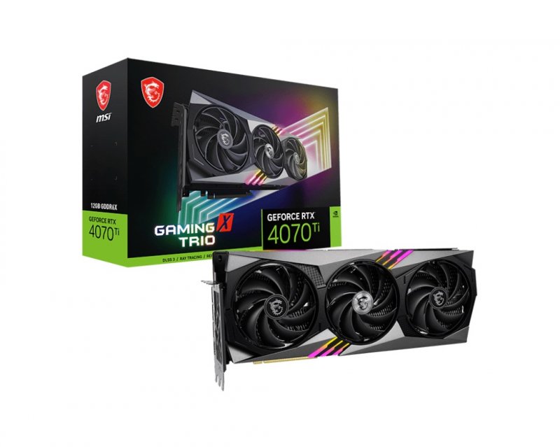 MSI RTX 4070 Ti X TRIO/ Gaming/ 12GB/ GDDR6x - obrázek č. 4