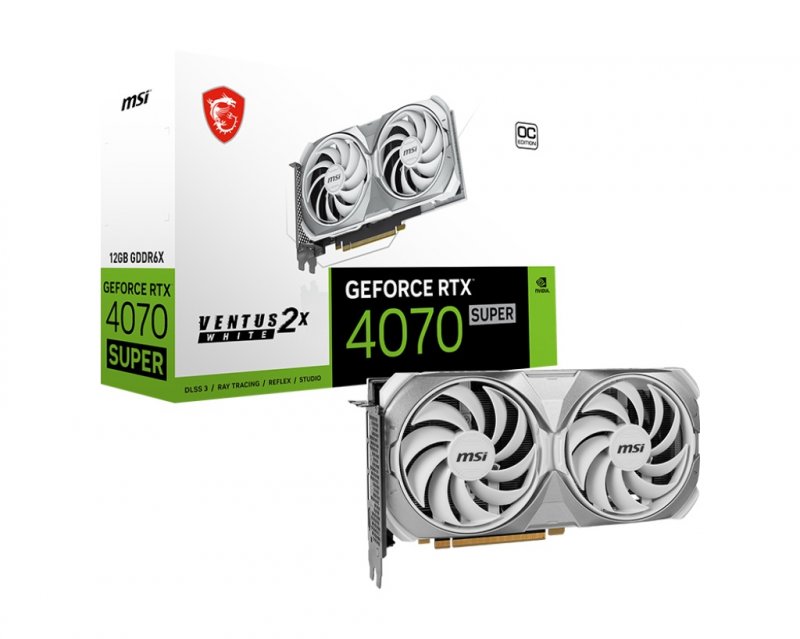 MSI GeForce RTX 4070 SUPER VENTUS 2X/ OC/ 12GB/ GDDR6x - obrázek č. 4