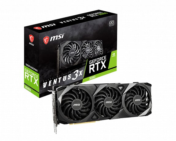 MSI GeForce RTX 3080 VENTUS 3X 10G OC - obrázek produktu
