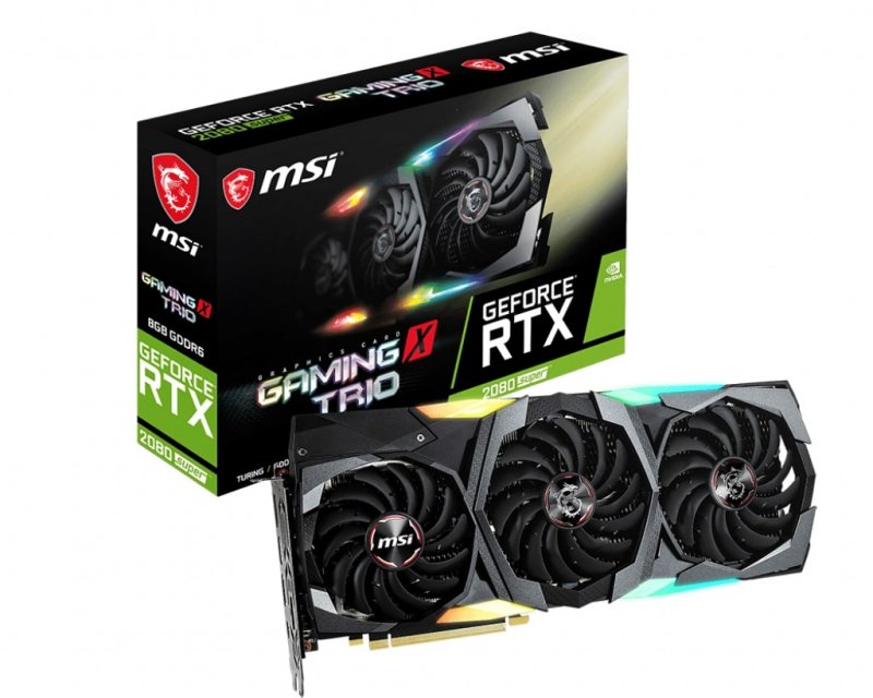 MSI GeForce RTX 2080 SUPER GAMING TRIO - obrázek produktu