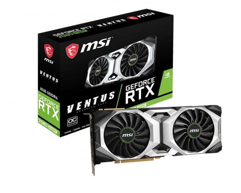 MSI GeForce RTX 2080 SUPER VENTUS - obrázek produktu
