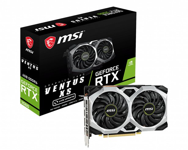 MSI GeForce RTX 2060 VENTUS XS 6G - obrázek produktu