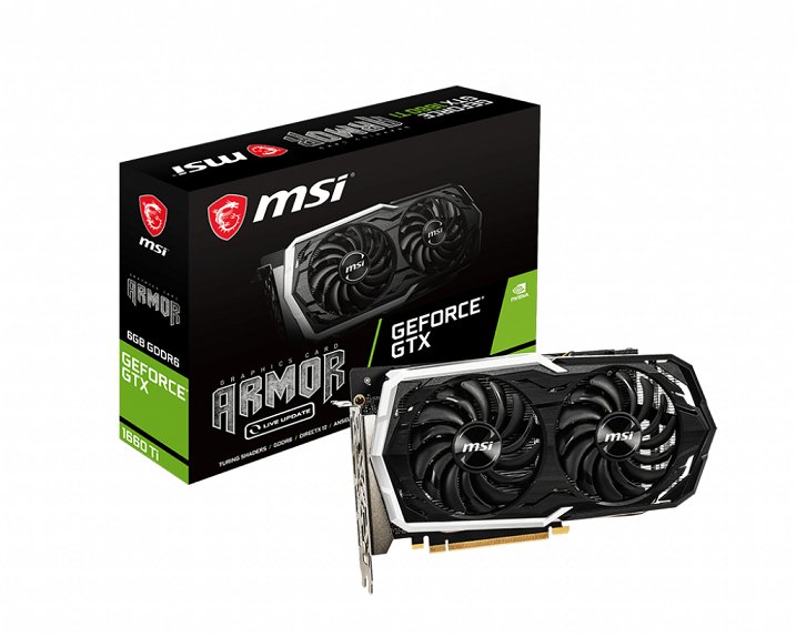 MSI GeForce GTX 1660 Ti ARMOR 6G - obrázek produktu