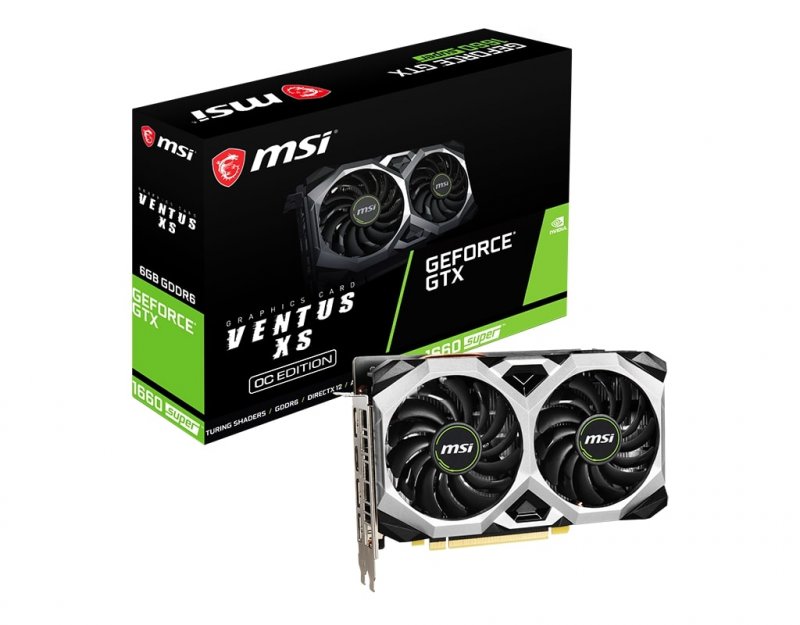 MSI GTX 1660 SUPER VENTUS XS/ OC/ 6GB/ GDDR6 - obrázek produktu