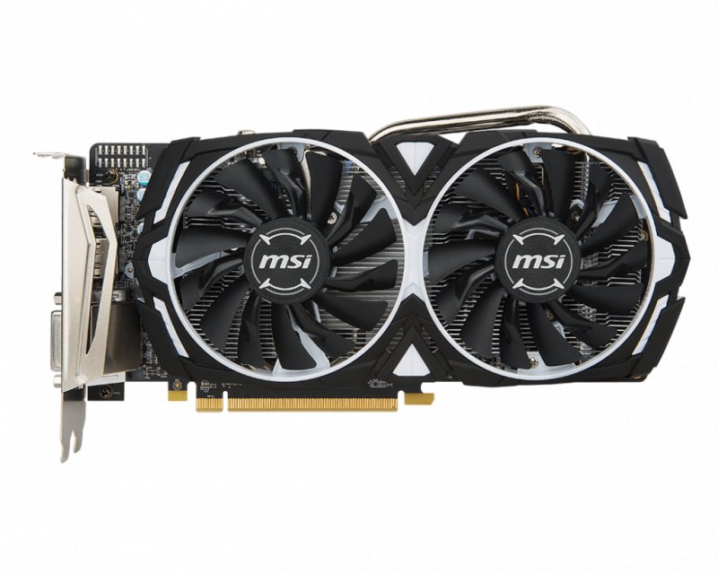 MSI Radeon RX 570 ARMOR 8G OC - obrázek produktu