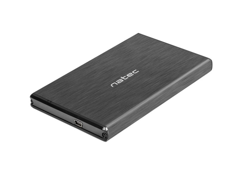 Externí box pro HDD 2,5" USB 2.0 Natec Rhino, černý - obrázek produktu