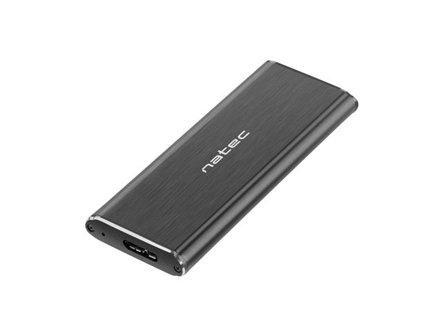 Externí box pro SSD Natec RHINO M.2 NVME LITE USB-C 3.1 GEN2, hliníkové tělo - obrázek produktu