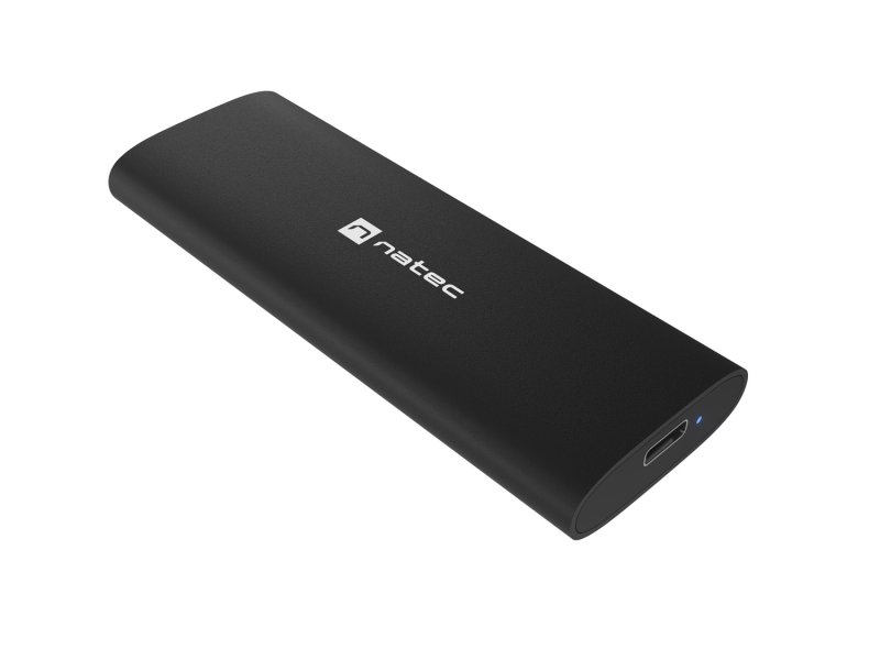 Externí box pro SSD Natec RHINO M.2 NVME LITE USB-C 3.1 GEN2, hliníkové tělo - obrázek č. 1
