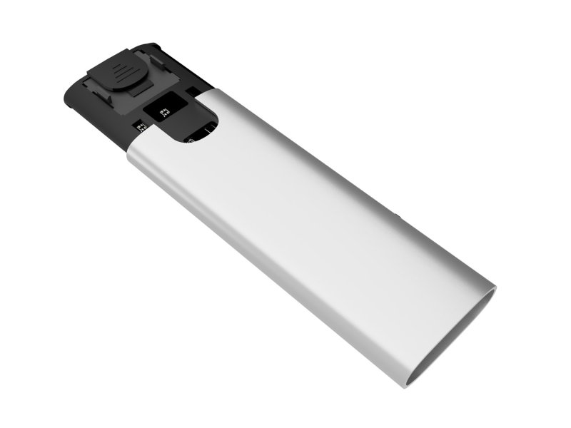 Externí box pro SSD Natec RHINO M.2 NVME LITE USB-C 3.2 GEN 2, hliníkové tělo, ARCTIC SILVER - obrázek č. 4
