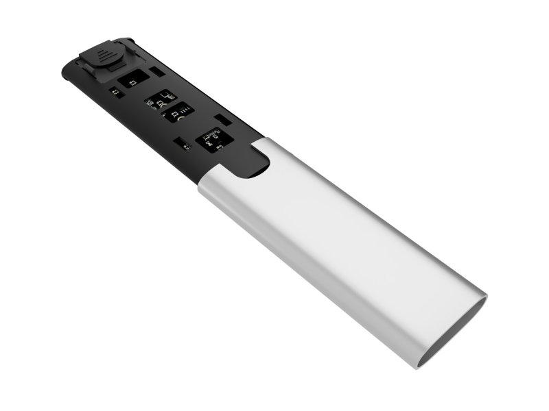 Externí box pro SSD Natec RHINO M.2 NVME LITE USB-C 3.2 GEN 2, hliníkové tělo, ARCTIC SILVER - obrázek č. 3