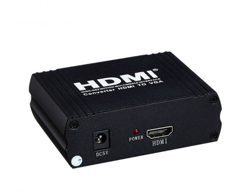 PremiumCord HDMI elektronický konvertor na VGA + audio L/ R - obrázek č. 1