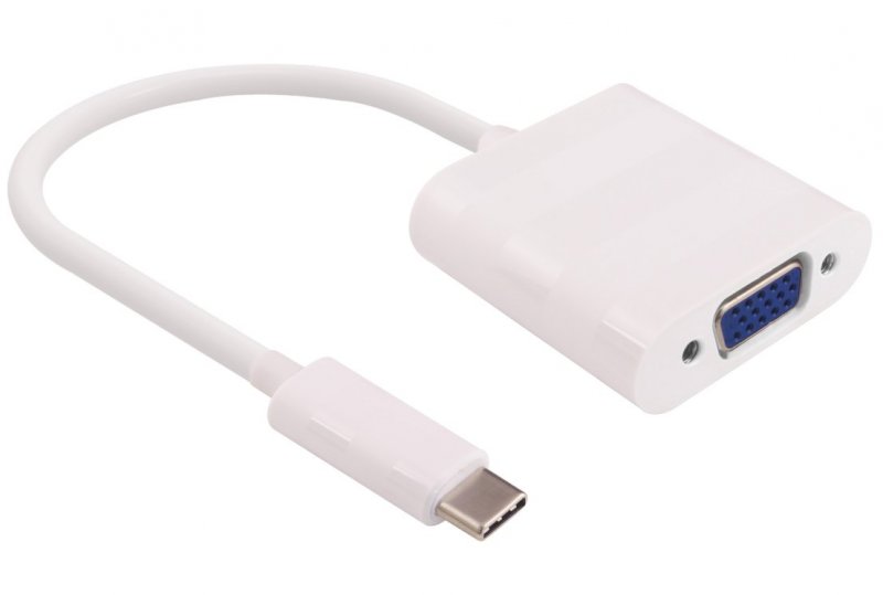 PremiumCord Převodník USB-C - VGA FullHD - obrázek produktu