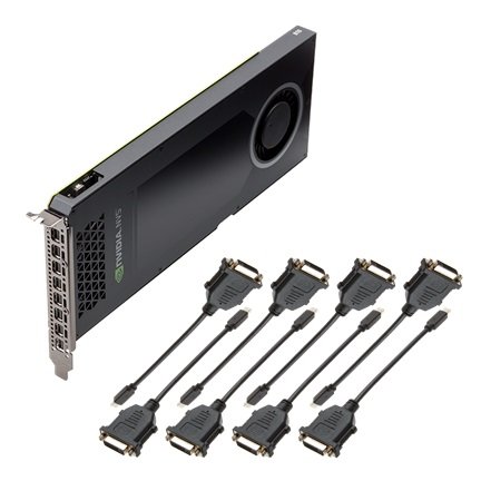 PNY Quadro NVS 810 x16 4GB (128) 8xmDP (DVI) - obrázek produktu