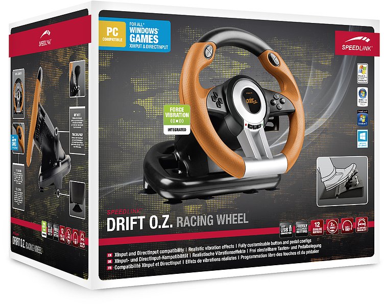 DRIFT O.Z. Racing Wheel PC - obrázek č. 1