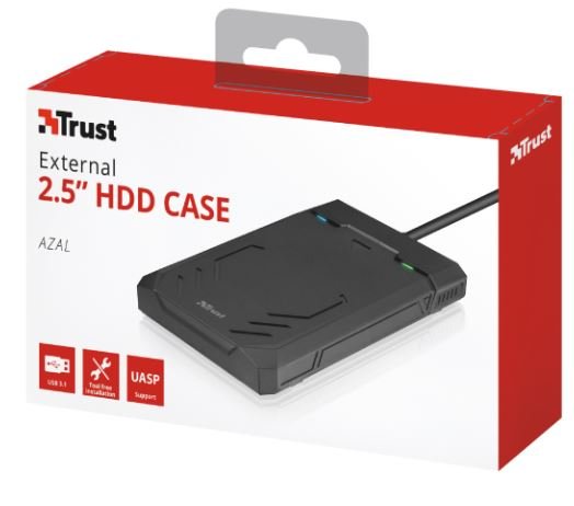 TRUST Azal External HDD Case 2.5" - obrázek č. 5